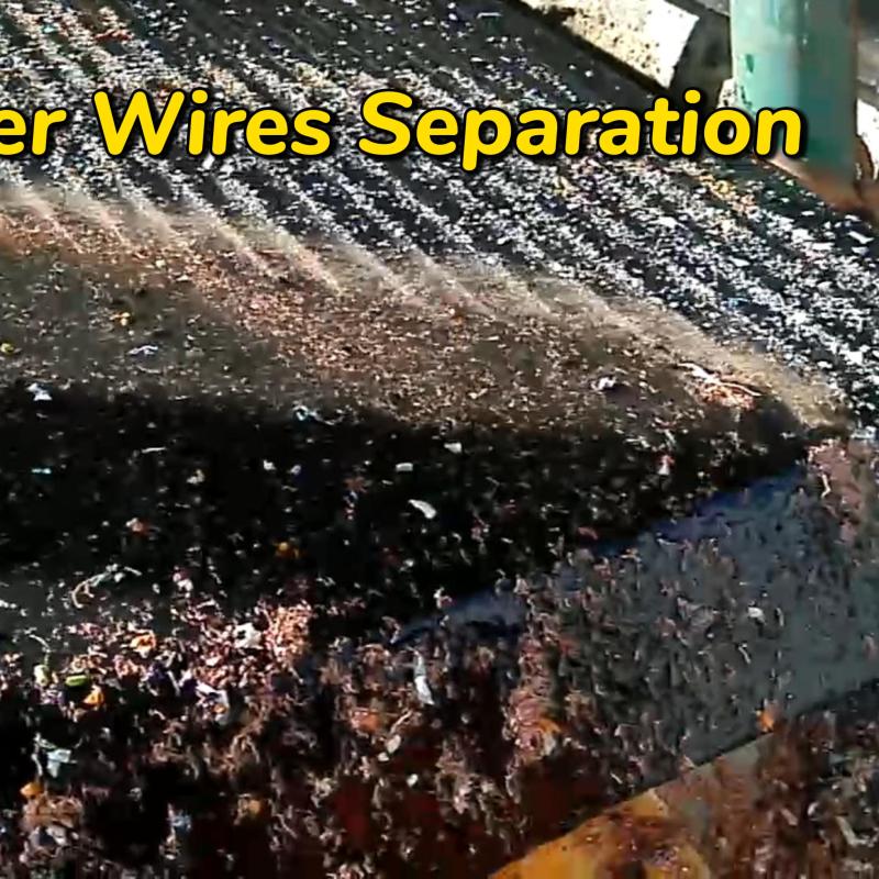 Copper Wires Separation Machine Gravity Separatot