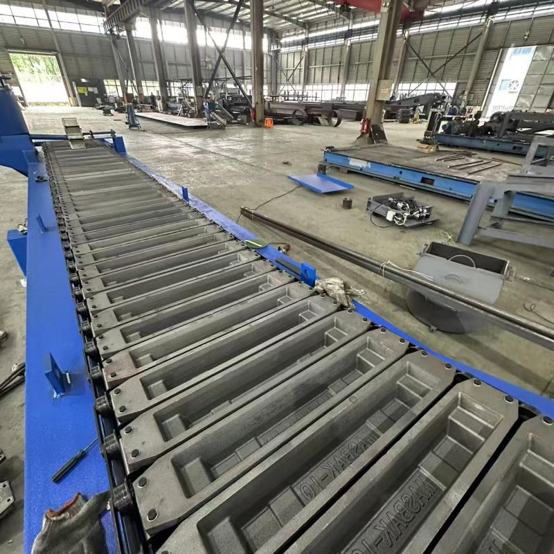 Casting Machine - Lead Acid Battery Recycling Plant